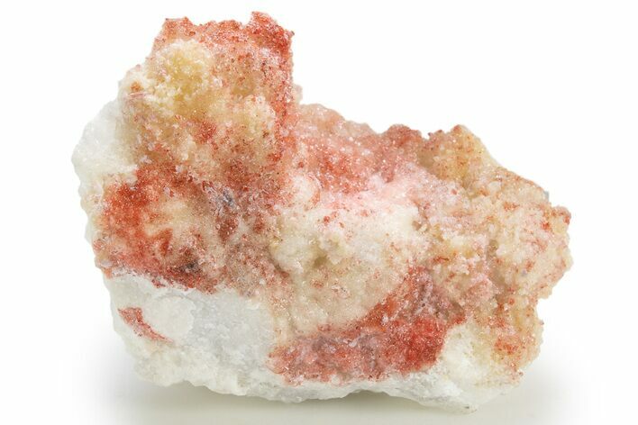 Vibrant-Red Cinnabar with Quartz - Cocineras Mine #319978